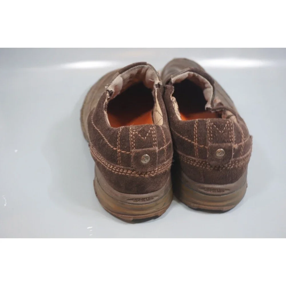 Merrell Traveler Rove Moc Men's Sz 9.5 Slip On Waterproof Brown Leather Shoes